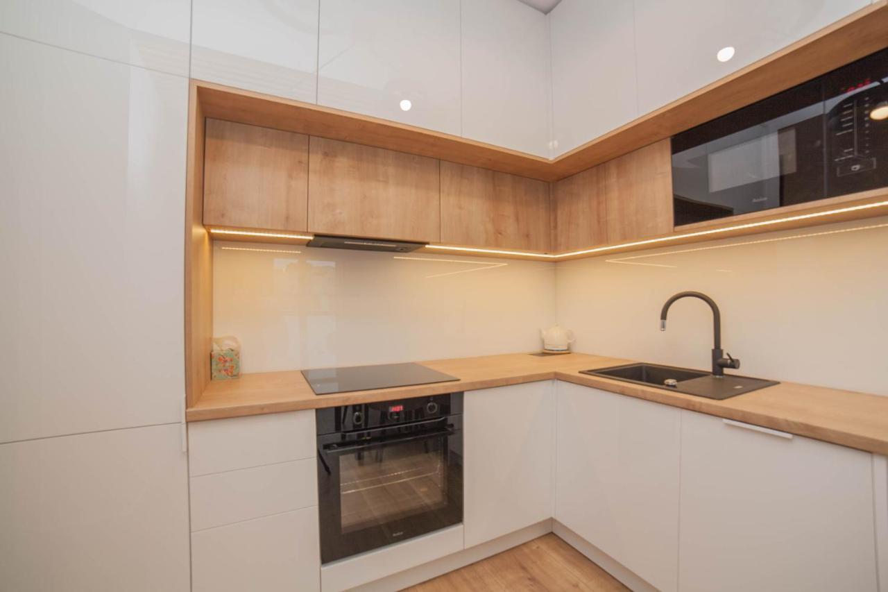 Mragowo Dwupoziomowy Apartament Indygo 85M2 Z Widokiem Na Jezioro Exteriör bild